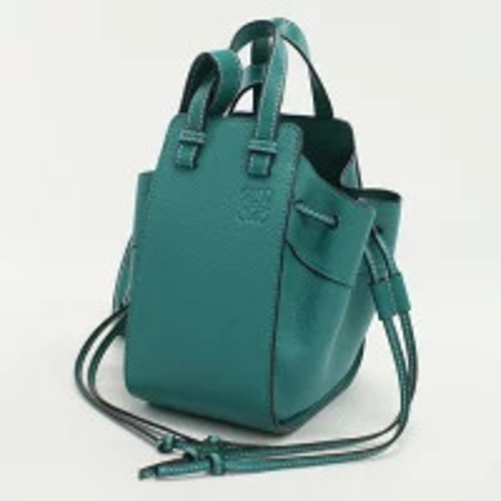 Loewe Hammock Bag Green Handbag Green